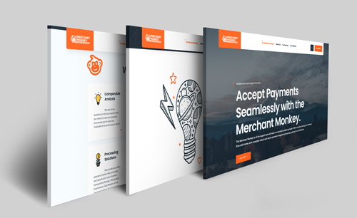 The Merchant Monkey ~ Logo Design & Website Design
